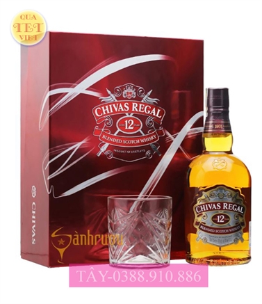 RƯỢU CHIVAS 12 NĂM - HỘP QUÀ TẾT