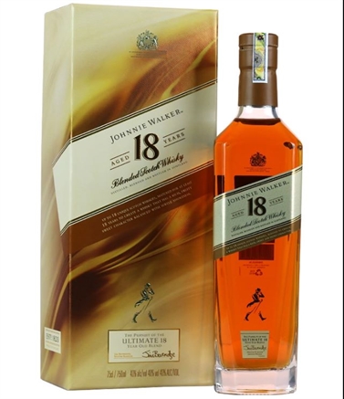 RƯỢU JOHNNIE WALKER 18 NĂM