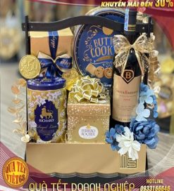 GIỎ QUÀ TẾT HIỆN ĐẠI CAO CẤP-QTV-018