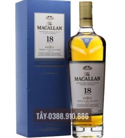 RƯỢU MACALLAN 18 NĂM TRIPLE CASK
