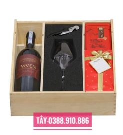 HỘP GỖ QUÀ TẾT-M17