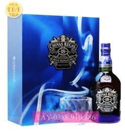 RƯỢU CHIVAS 18 BLUE - HỘP QUÀ TẾT
