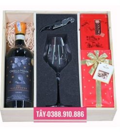 HỘP GỖ QUÀ TẾT -M15